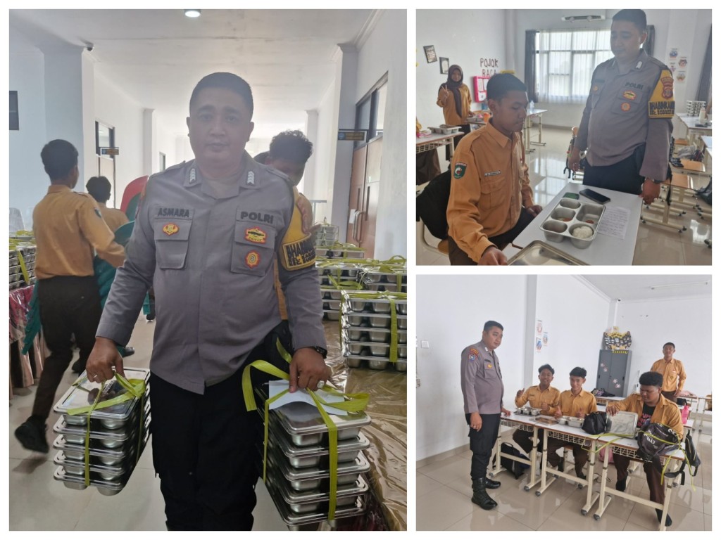Pendampingan MBG di SMAN 14 Samarinda