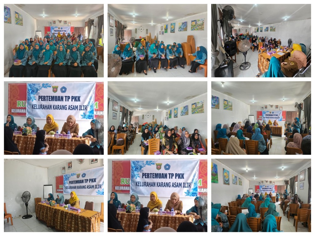 Pisah Sambut Ketua TP PKK Kelurahan Karang Asam Ilir Lama ke Ketua TP PPK Kelurahan Karang Asam Ilir