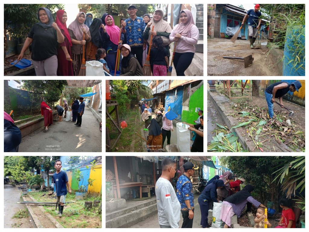 Pelaksanaan Gotong Royong di RT. 06
