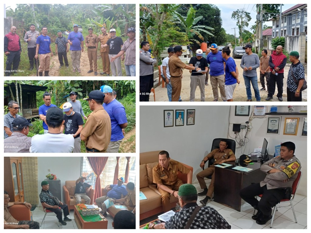 Mediasi untuk kesepakatan bersama mengenai Tapal Batas Tanah di RT. 34