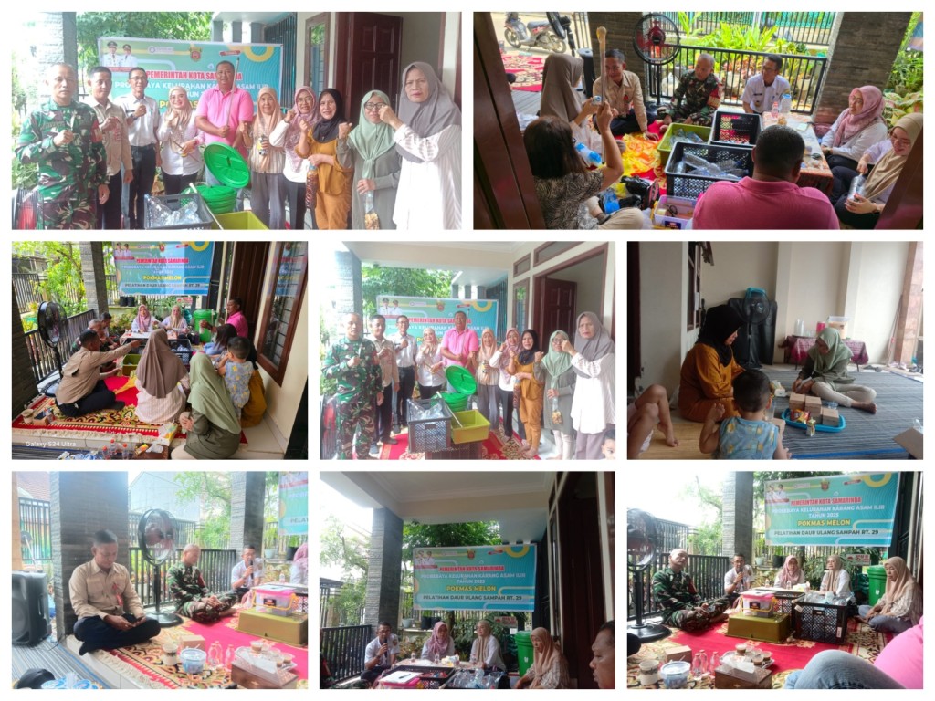 Pelatihan Daur Ulang Sampah di RT. 29 Program Probebaya Tahun 2025