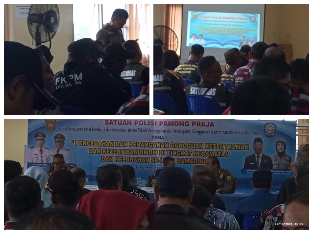 Rapat Koordinasi mengenai Pencegahan dan Penanganan Gangguan Ketentraman dan Ketertiban Umum