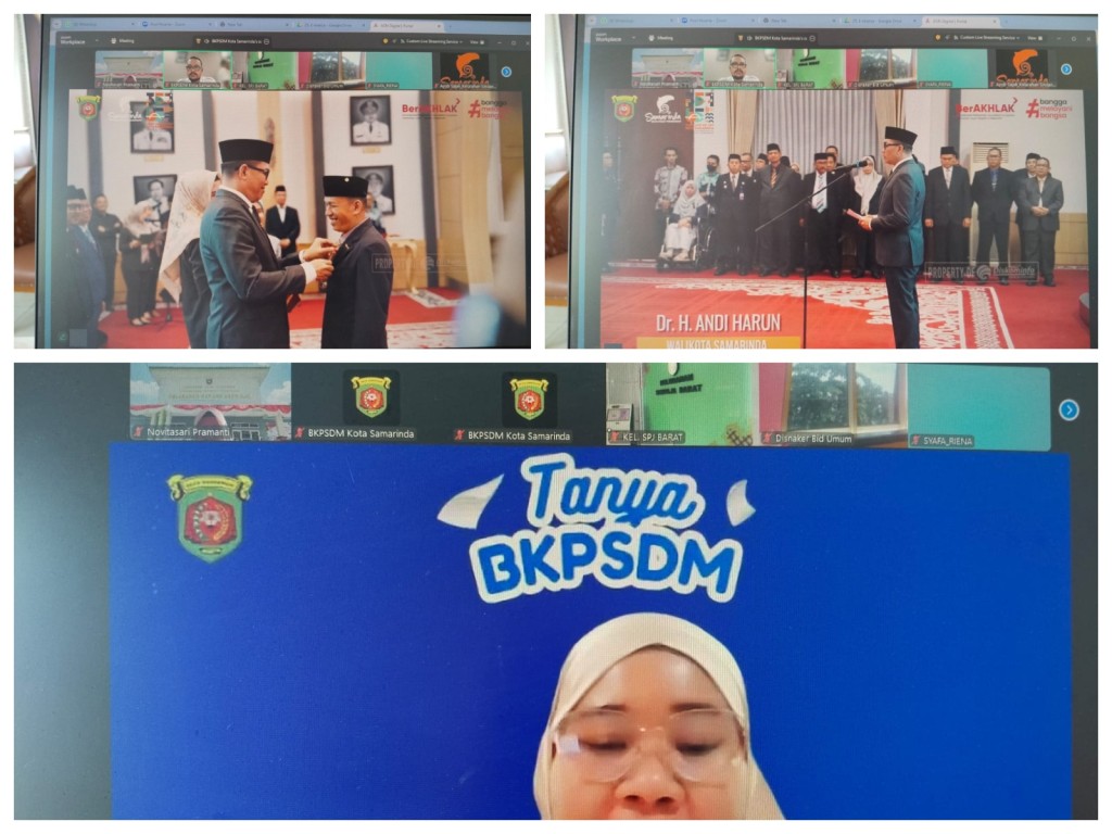 Zoom Meeting Tanya BKPSDM