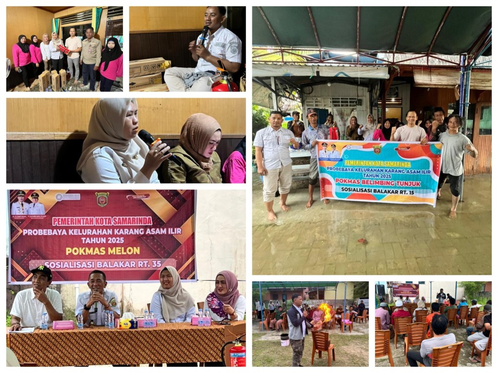 Sosialisasi Balakar di RT. 35 dan 15 Program Probebaya Tahun 2025 Bidang Pemberdayaan Masyarakat