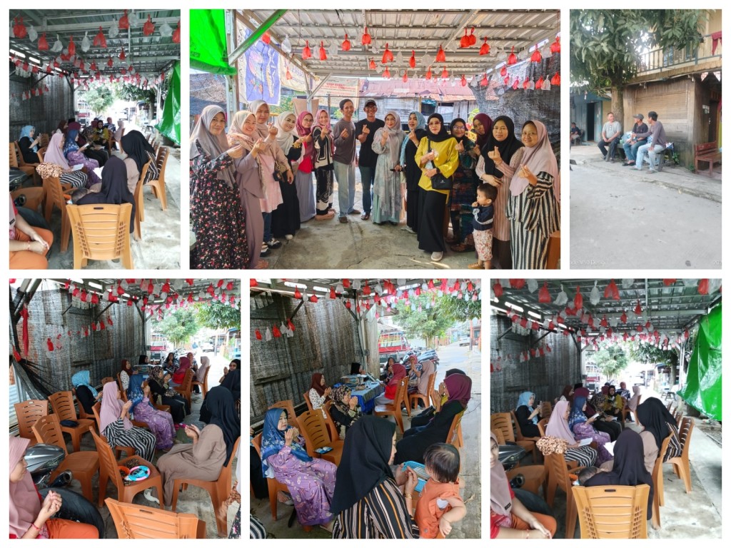 Pertemuan Rutin Bulanan Dasa Wisma Pancar 12 RT. 03