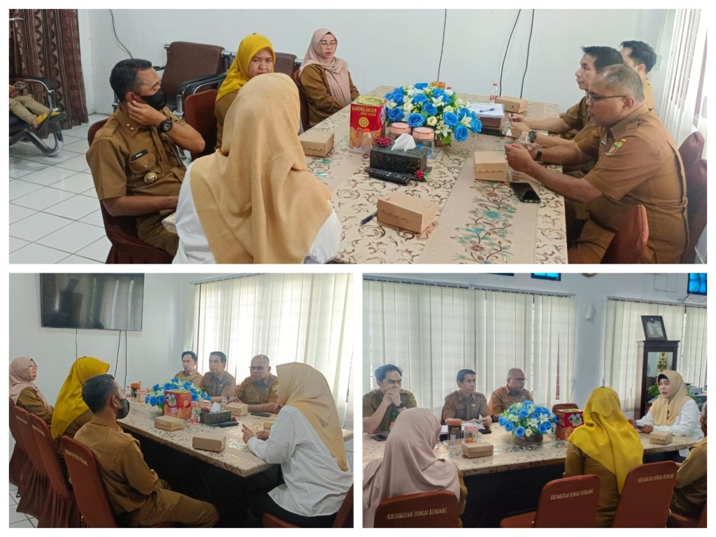 Rapat Koordinasi bersama Camat Sungai Kunjang