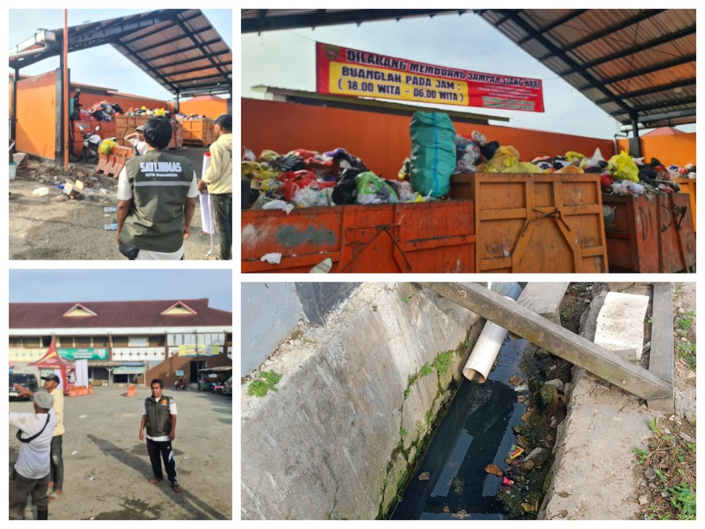 Menindak lanjuti laporan warga yang tinggal di sekitar TPS dan pedagang di Pasar Kedondong