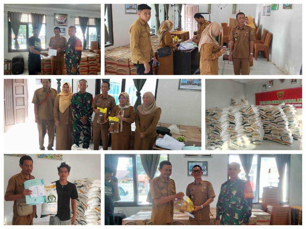 Monitoring penyaluran beras dan minyak goreng di Wilayah Kelurahan Karang Asam Ilir