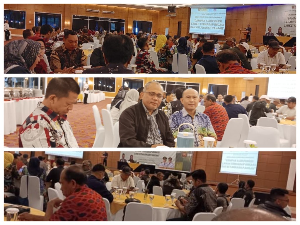 Sidang Komisi Irigasi Kota Samarinda "Dampak Alih Fungsi Lahan Terhadap Irigasi dan Ketahanan Pangan"