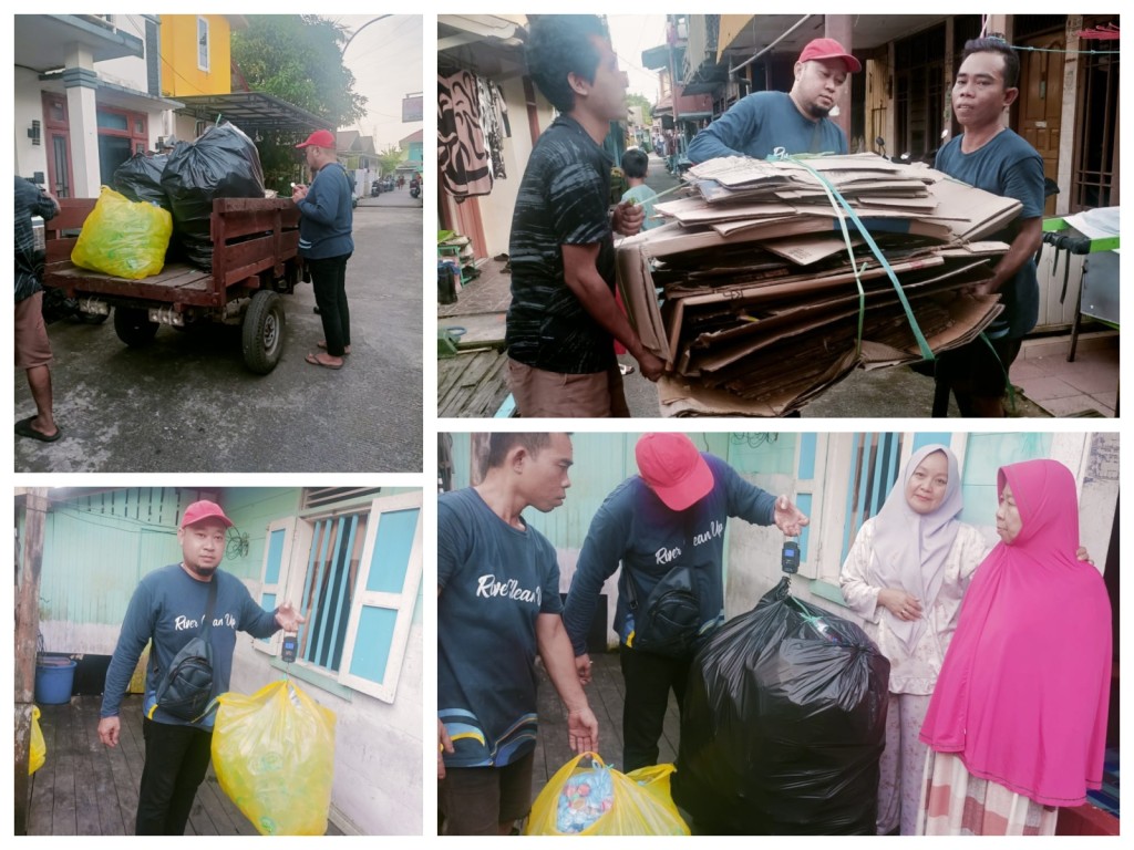 Giat Dasawisma RT. 06 dan Bank Sampah Deluga Hijau RT. 06
