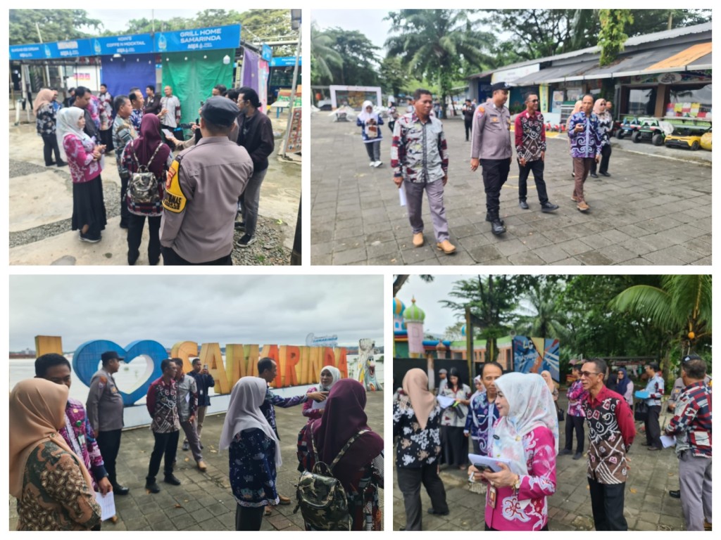 Peninjauan Lapangan Pengelolaan Mahakam Lampiom Garden Kota Samarinda
