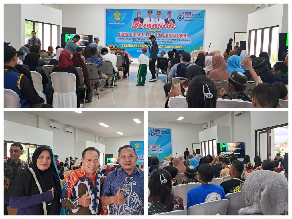 Puncak acara peringatan Hari Disabilitas Internasional (HDI) Tahun 2025