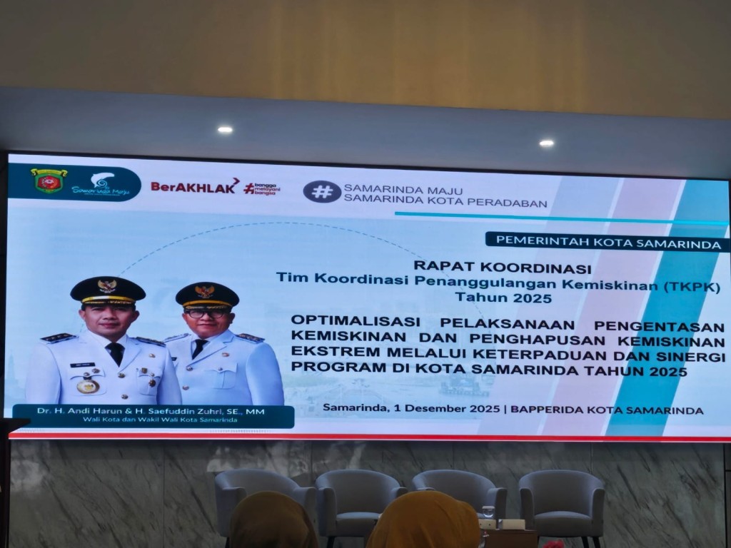 Rapat Tim Koordinasi Penanggulangan Kemiskinan Kota Samarinda