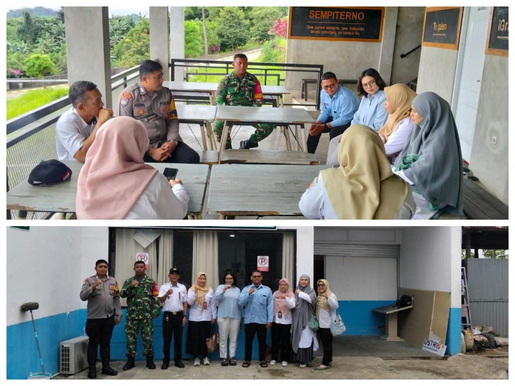 Koordinasi ke Dapur MBG Wilayah Kelurahan Karang Asam Ilir