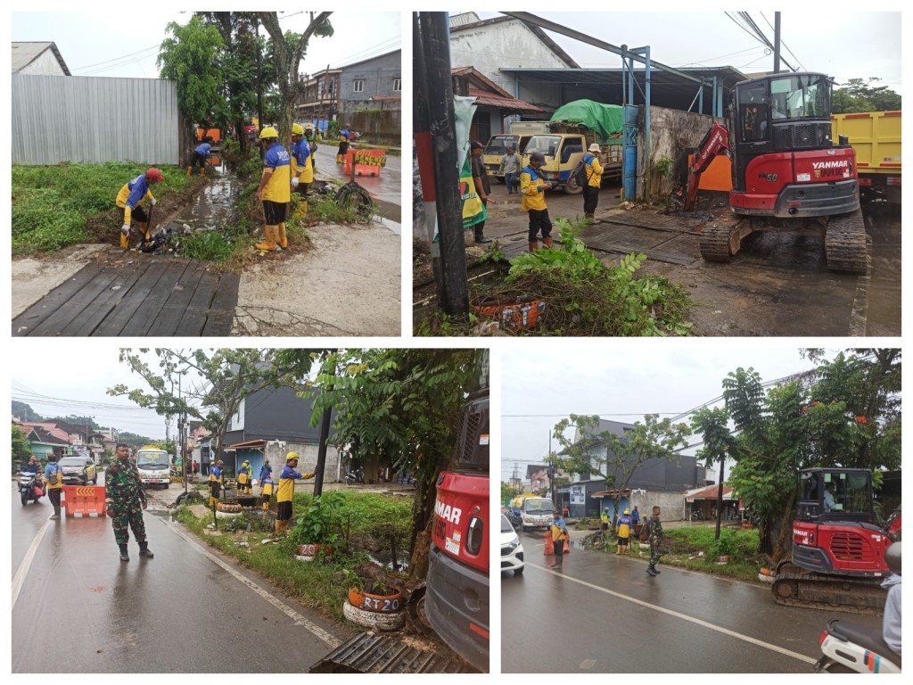 Lanjutan Normalisasi Parit Jl. Adam Malik RT.20
