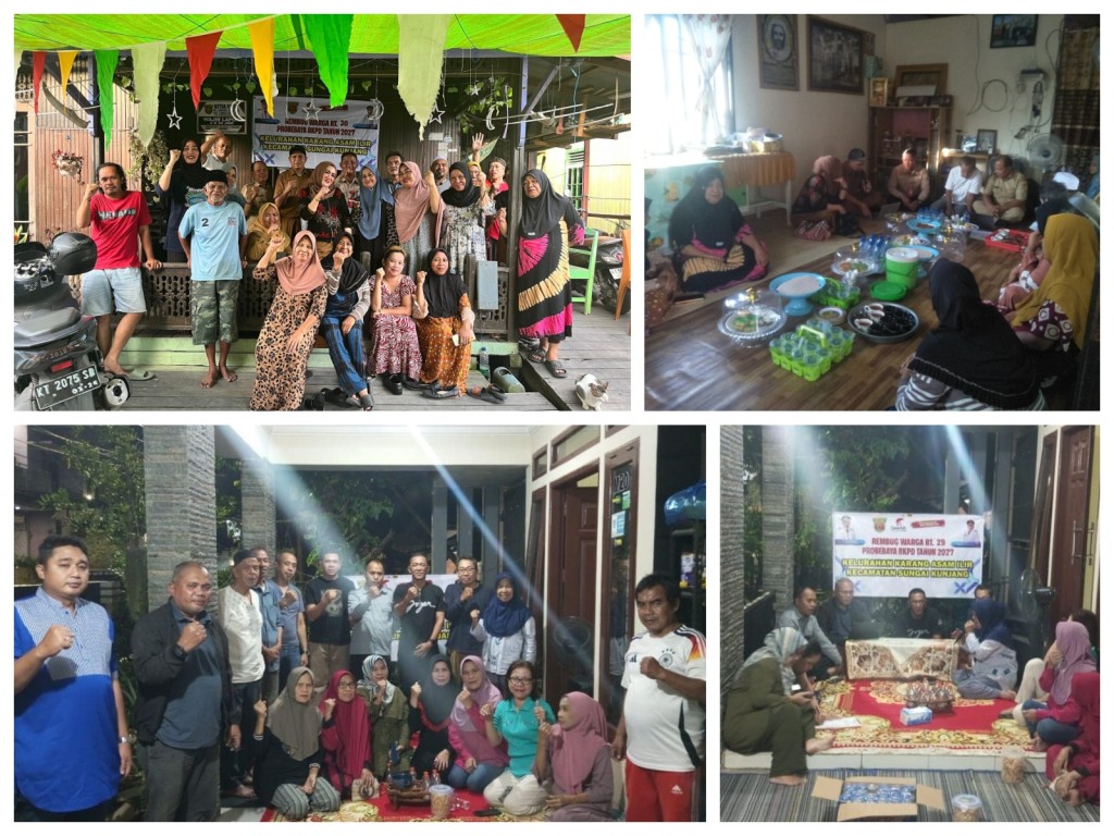 Pelaksanaan Kegiatan Rembuk Warga dalam rangka pengajuan usulan kegiatan Probebaya Tahun 2027 dan revisi usulan kegiatan Probebaya Tahun 2026 di RT 29 dan 30