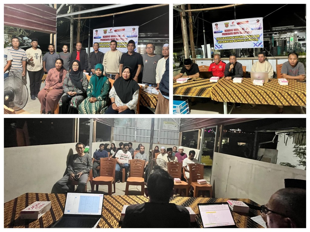 Pelaksanaan Kegiatan Rembuk Warga dalam rangka pengajuan usulan kegiatan Probebaya Tahun 2027 dan revisi usulan kegiatan Probebaya Tahun 2026 di RT 35