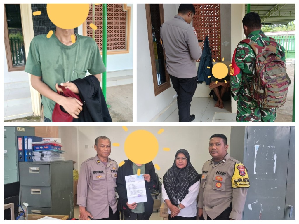 Penanganan Orang Terlantar di Mesjid Jabal Husna Kelurahan Karang Asan Ilir