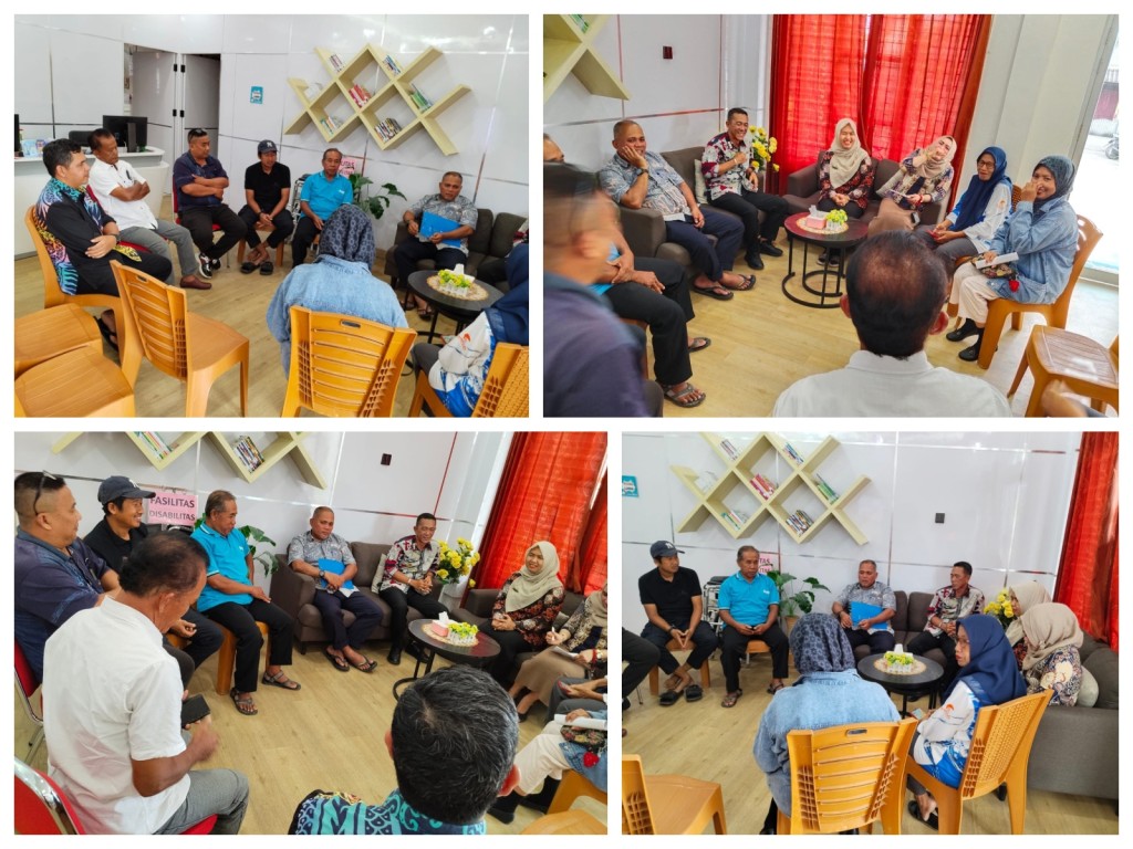 Rapat koordinasi dengan Pokmas Belimbing Tunjuk