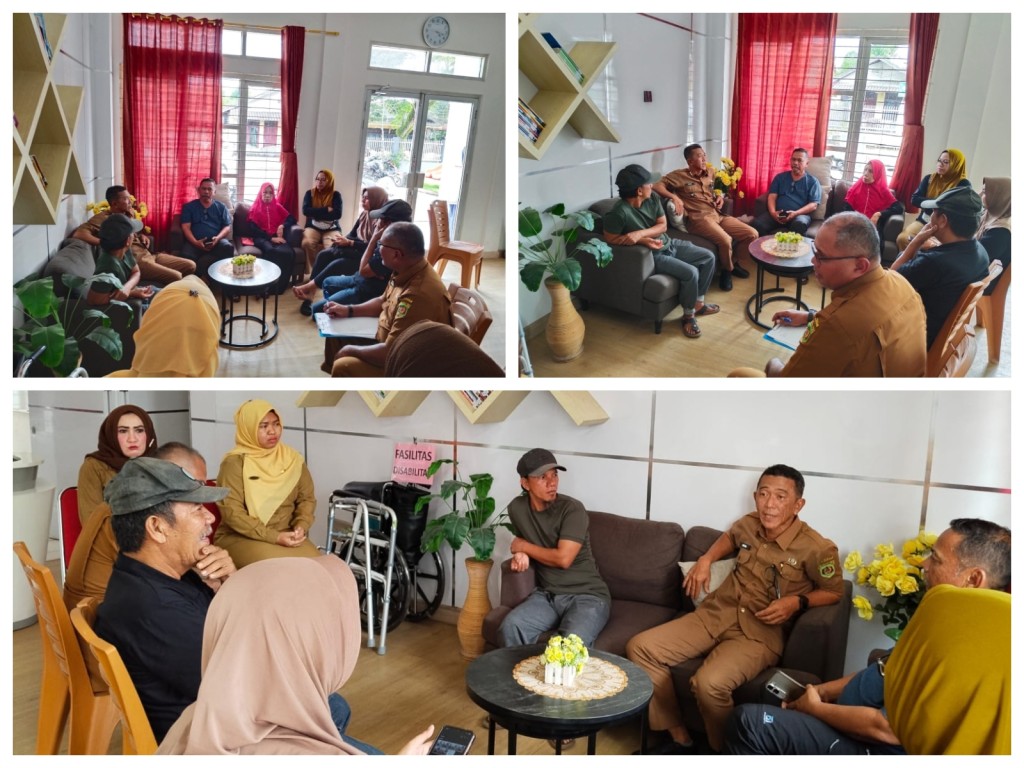Rapat koordinasi dengan Pokmas Kelapa Kelurahan Karang Asam Ilir