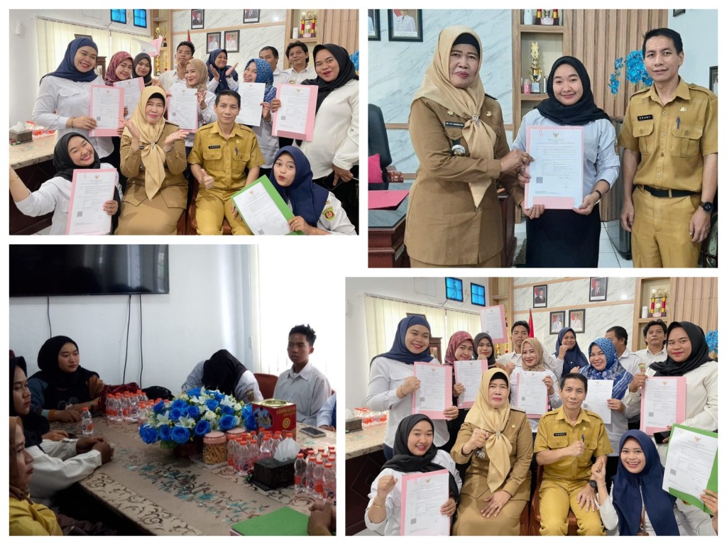 Serah Terima SK PPPK Paruh Waktu