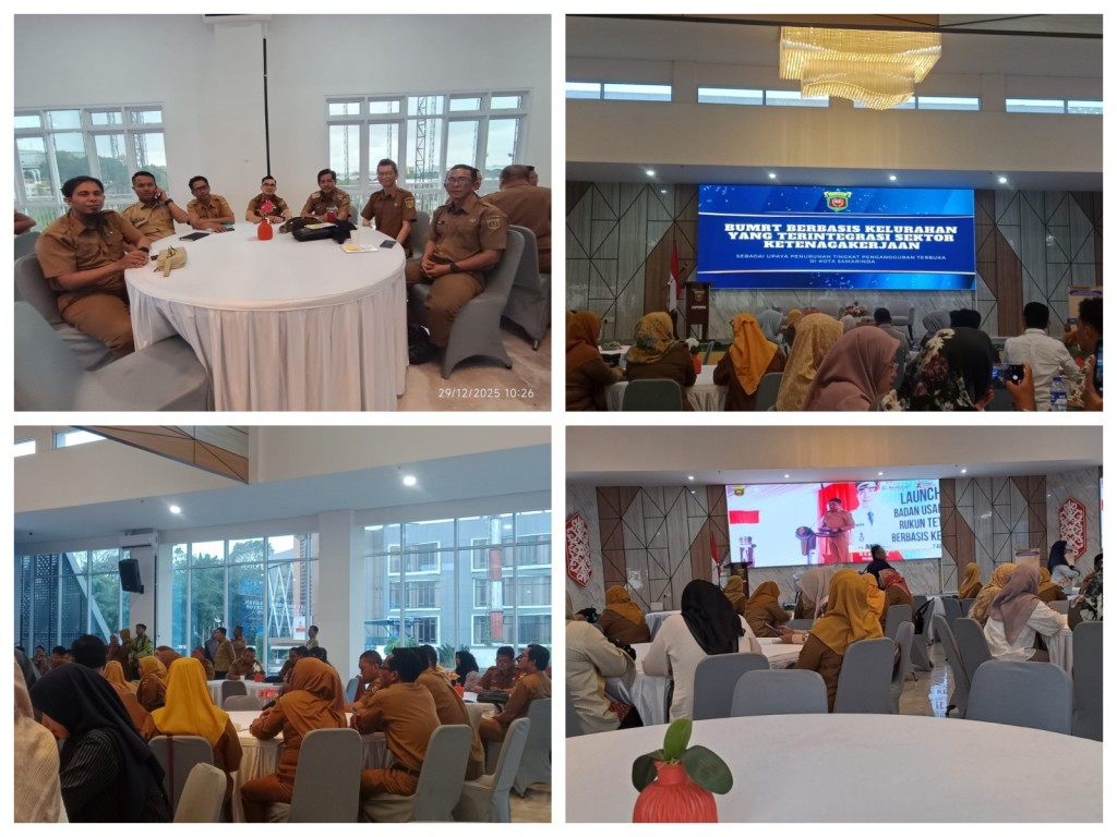 Sosialisasi Integrasi BUMRT Tahun 2025 yang dilaksanakan DISNAKER Kota Samarinda