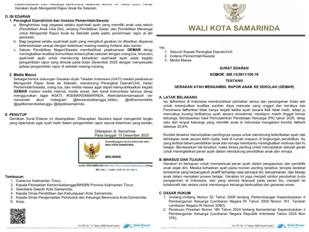 Yth. Warga Kelurahan Karang Asam Ilir