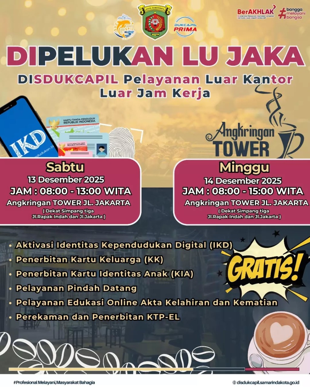 Yth. Warga Kelurahan Karang Asam Ilir