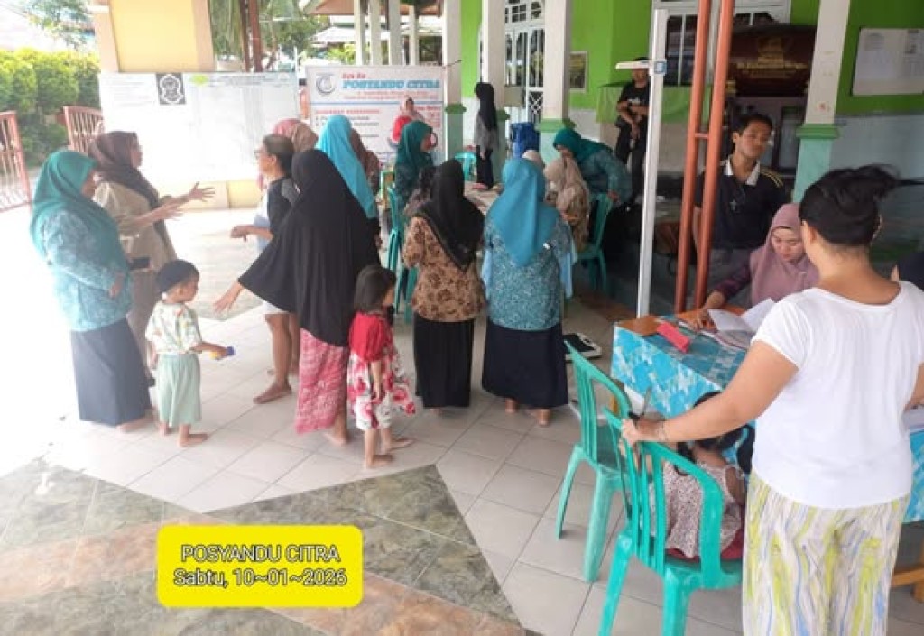 Pelayanan Kesehatan di Posyandu Citra