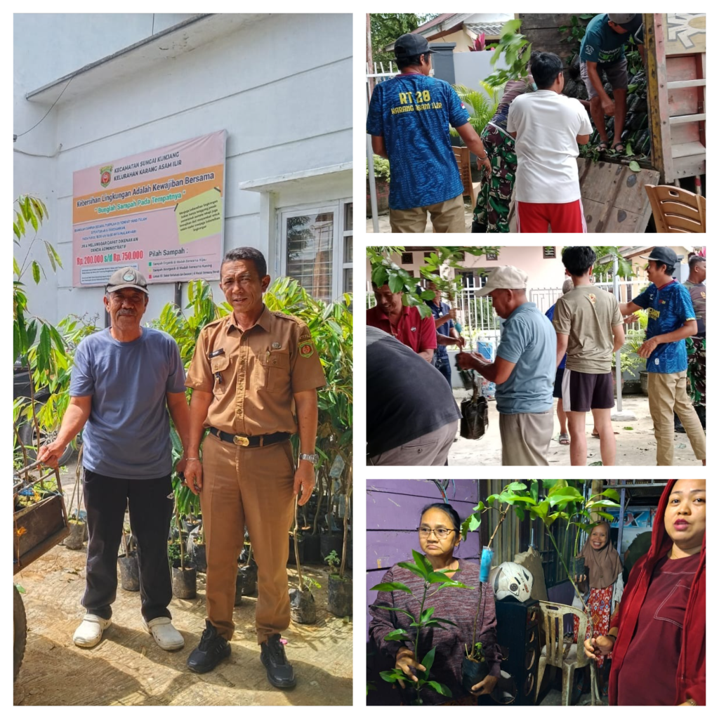Pendistribusian Bibit Pohon Buah
