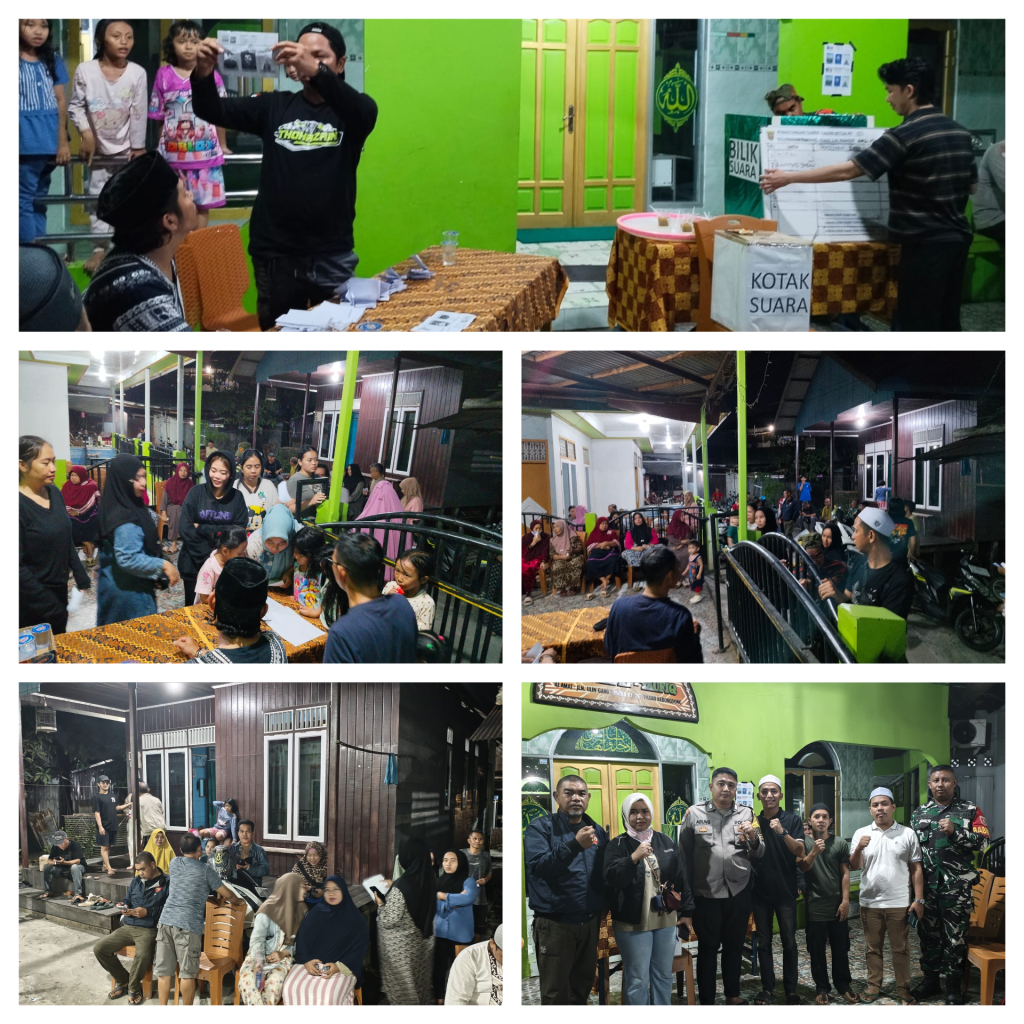 Pemilihan Ketua RT. 07 Kelurahan Karang Asam Ilir