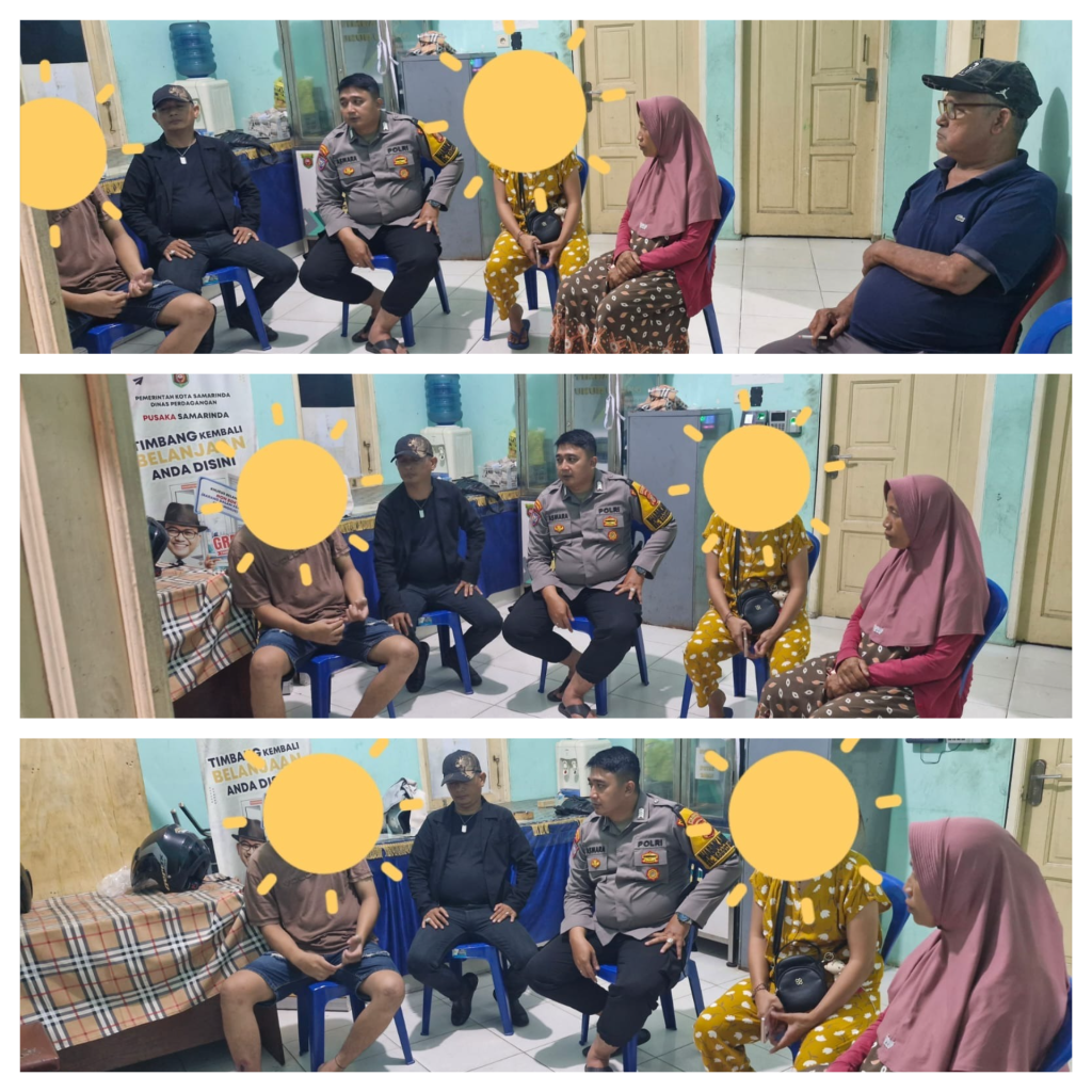 Penanganan aduan warga RT. 32 Kelurahan Karang Asam Ilir.