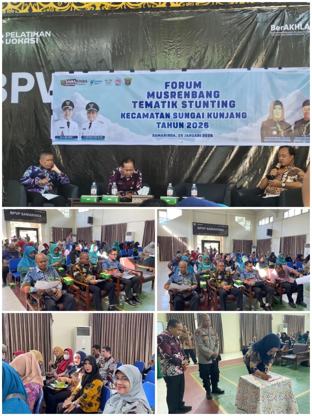 Forum Pra Musrenbang Tematik Stunting Kecamatan Sungai Kunjang