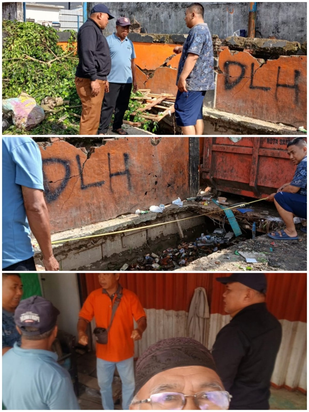 Monitoring ke lokasi TPS Jl. Adam Malik
