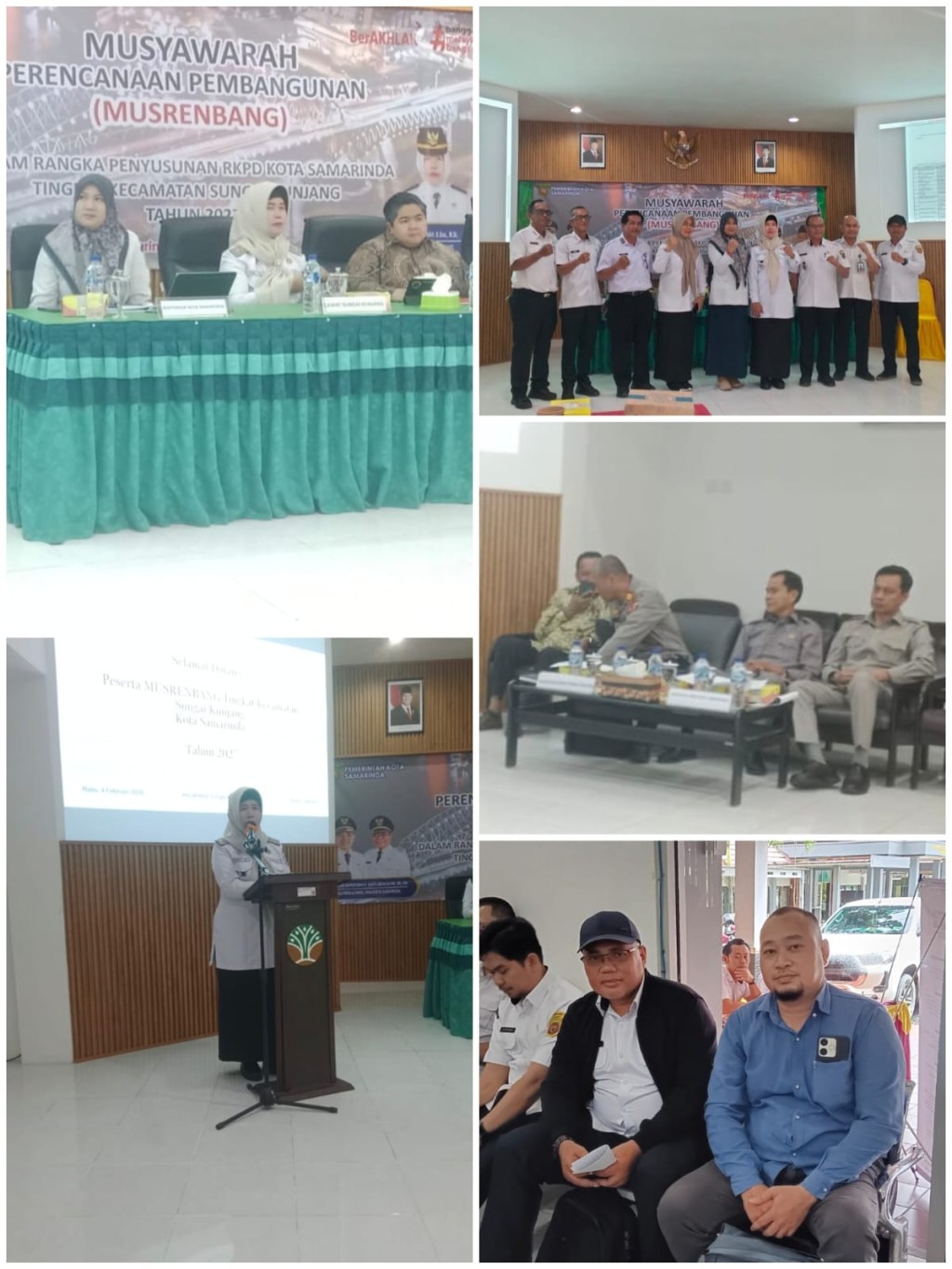 Musyawarah Perencanaan Pembangunan (Musrenbang) dalam Rangka Penyusunan RKPD Kota Samarinda Tingkat Kecamatan Sungai Kunjang