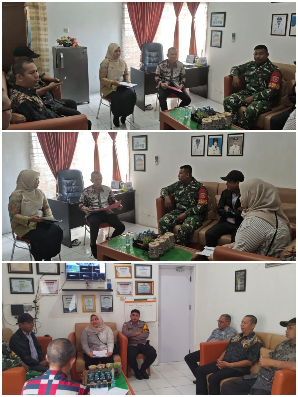 Rapat koordinasi terkait kegiatan Posbankum (Pos Bantuan Hukum) Kelurahan dan tugas Paralegal dalam melakukan pelaporan layanan Posbankum Kelurahan
