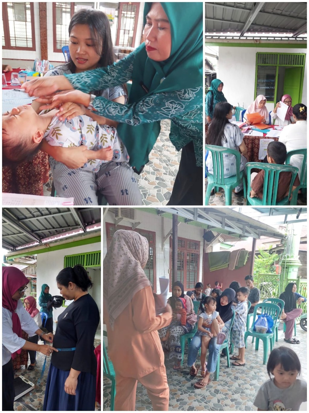 Pelaksanaan Pelayanan Kesehatan dan Pemberian Vitamin A di Posyandu Suplir Kelurahan Karang Asam Ilir..