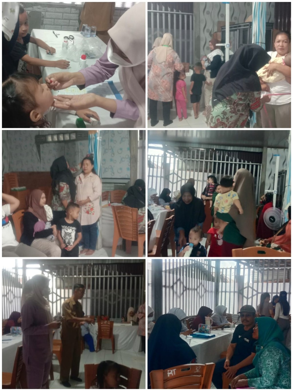 Pelaksanaan Pelayanan Kesehatan Gabungan di Posyandu Swadaya dan Posbindu Nur Bulan Kelurahan Karang Asam Ilir