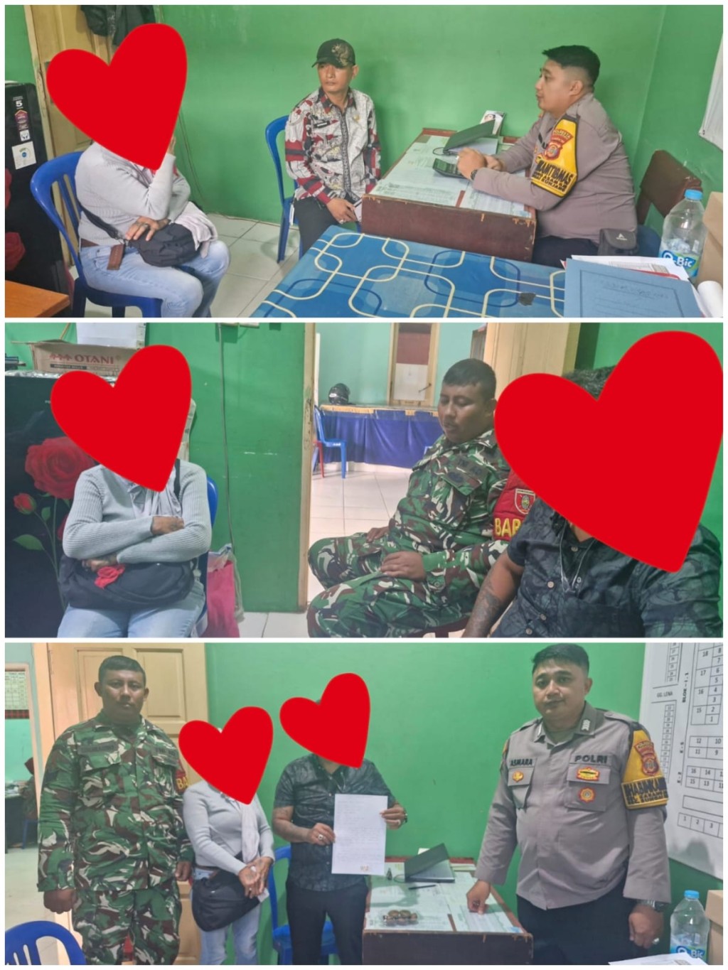 Penanganan kasus Kekerasan Dalam Rumah Tangga (KDRT) antar warga