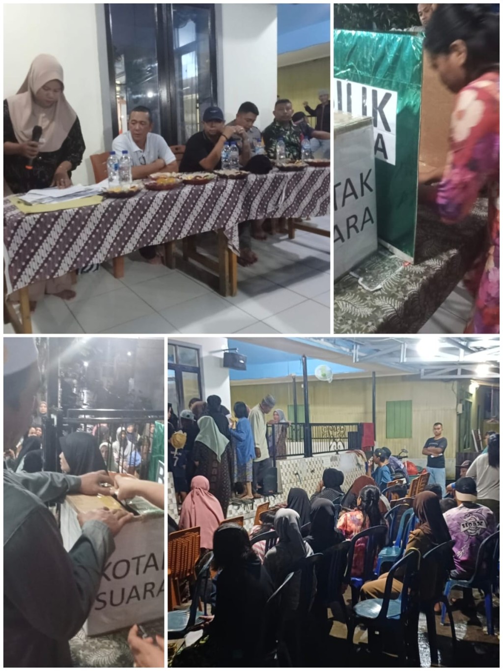 Pemilihan Ketua RT. 31 Kelurahan Karang Asam Ilir.