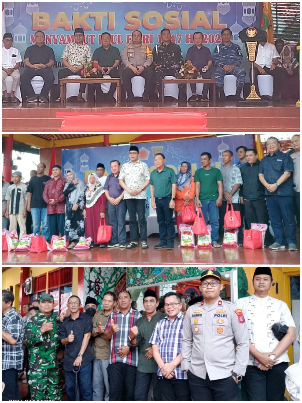 Bakti Sosial Pemerintah Kota Samarinda Bersama Yayasan Dharma Bakti