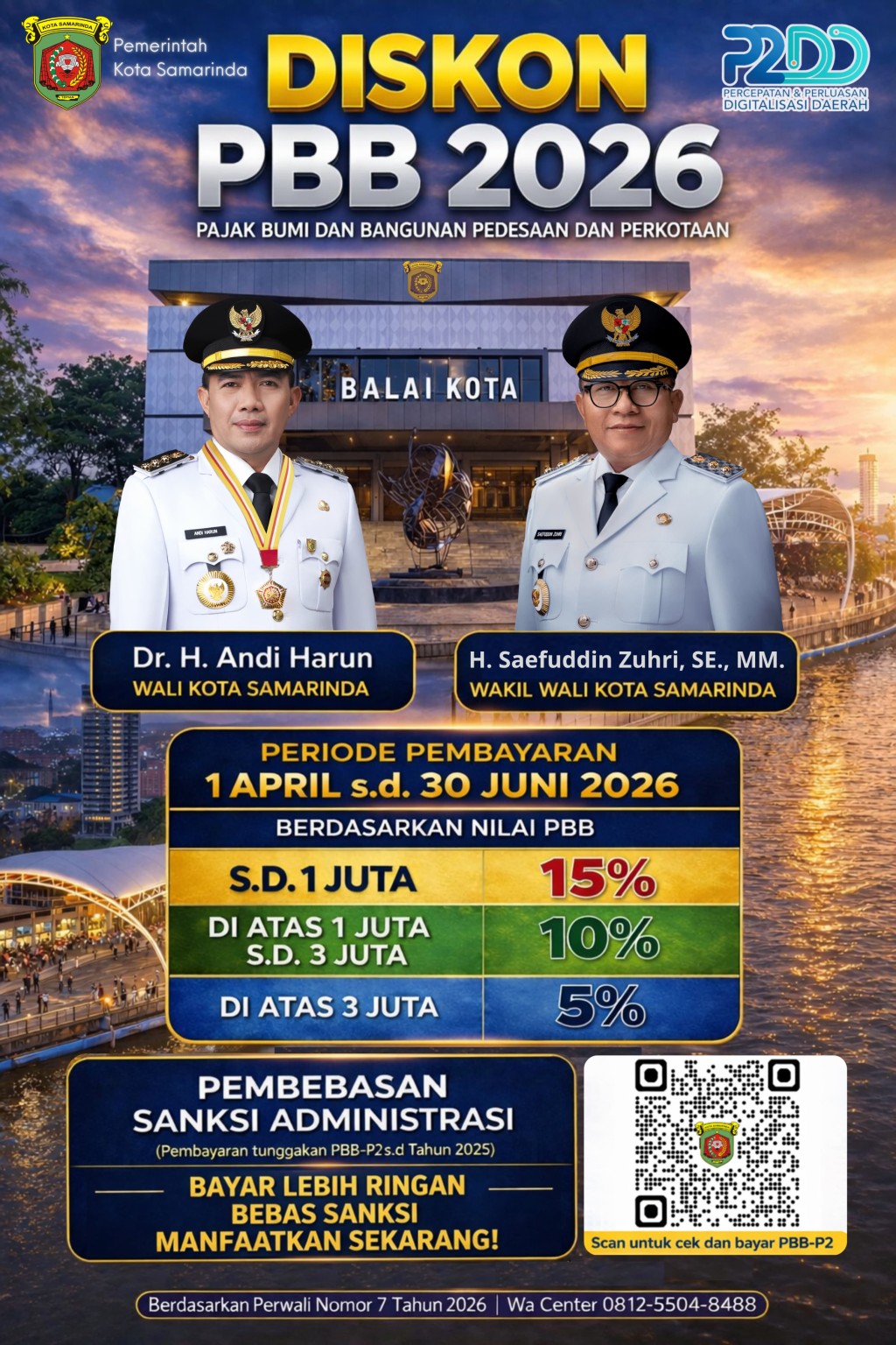 Ayo kita bayar PBB (Pajak Bumi dan Bangunan Pedesaan dan Perkotaan) Tahunan