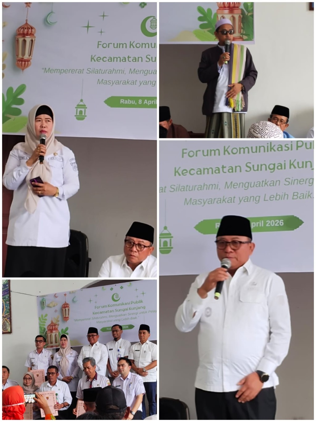 Silaturahmi dan Halal Bihalal Kecamatan Sungai Kunjang