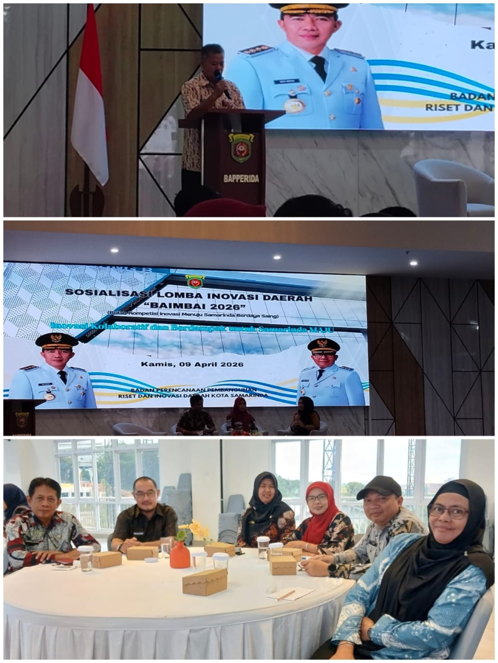 Sosialisasi Lomba Inovasi Daerah BAIMBAI Tahun 2026