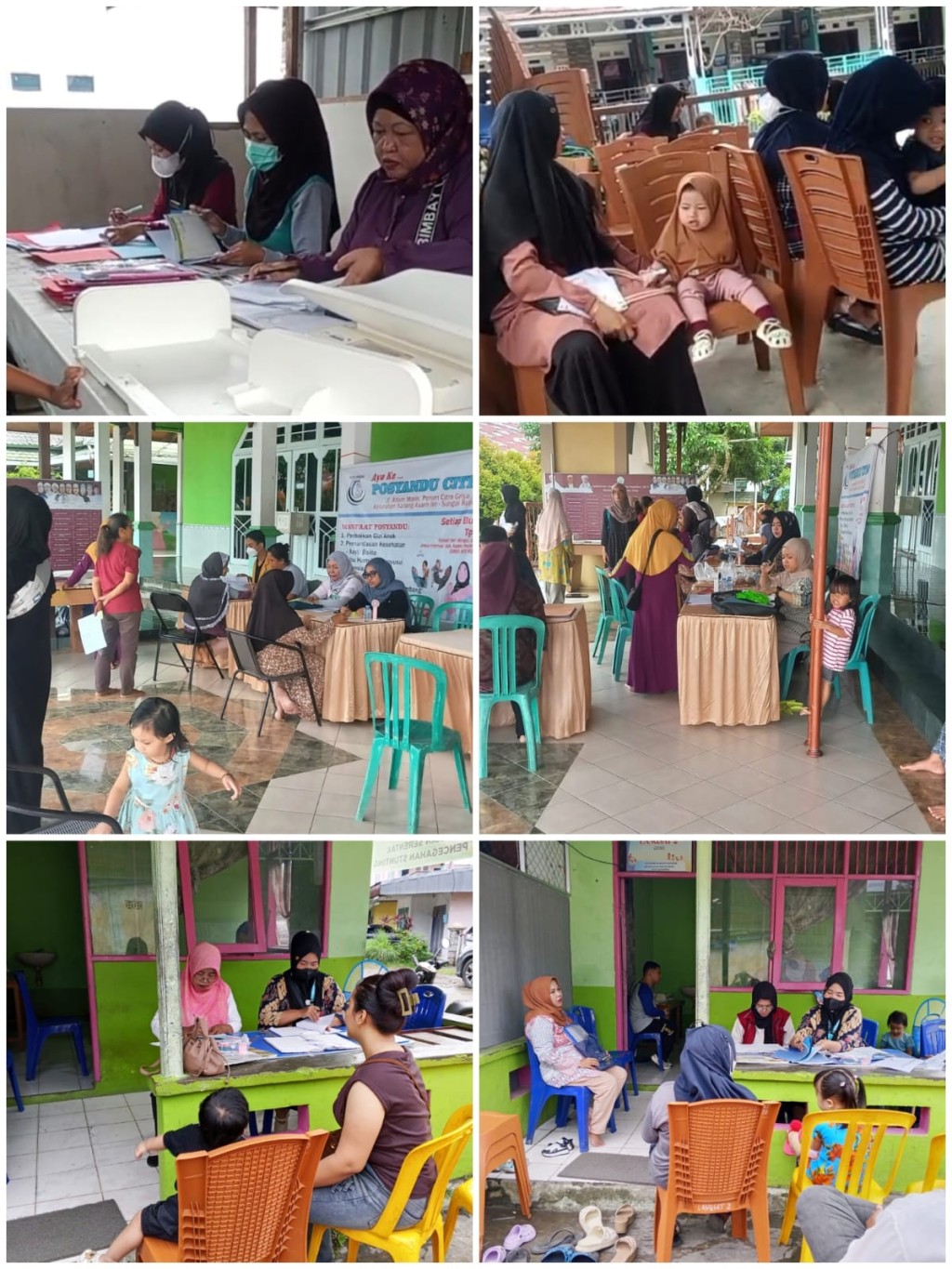 Pelaksanaan Pelayanan Kesehatan di Posyandu Citra, Posyandu Langsat 2 dan Posyandu Rapak Indah Kelurahan Karang Asam Ilir