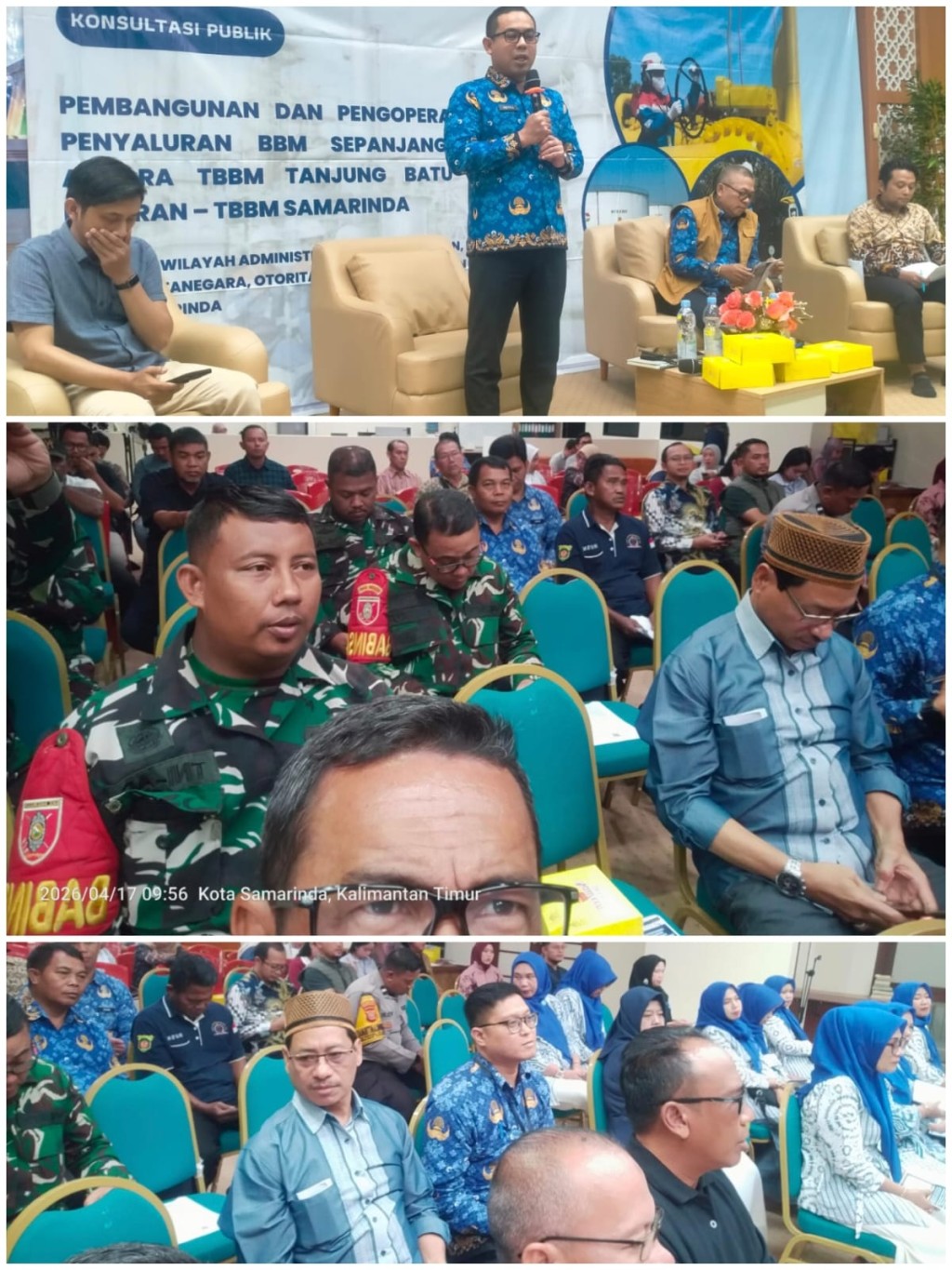 Konsultasi Publik Pembangunan dan Pengoperasian Pipa Penyaluran BBM Sepanjang kurang lebih 117 Km
