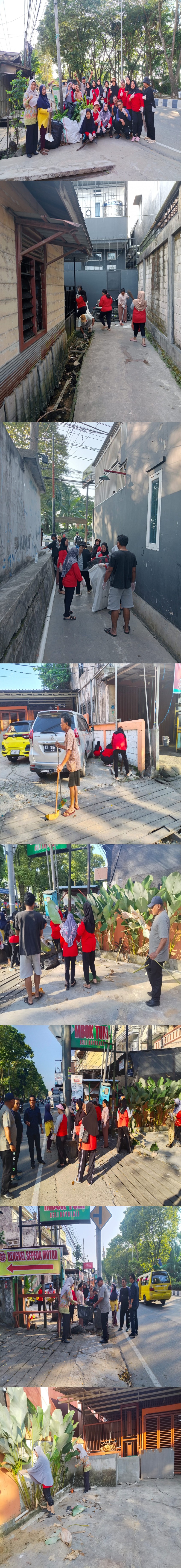 Pelaksanaan Gerakan Indonesia ASRI (Aman, Sehat, Resik, Indah) di Kelurahan Karang Asam Ilir