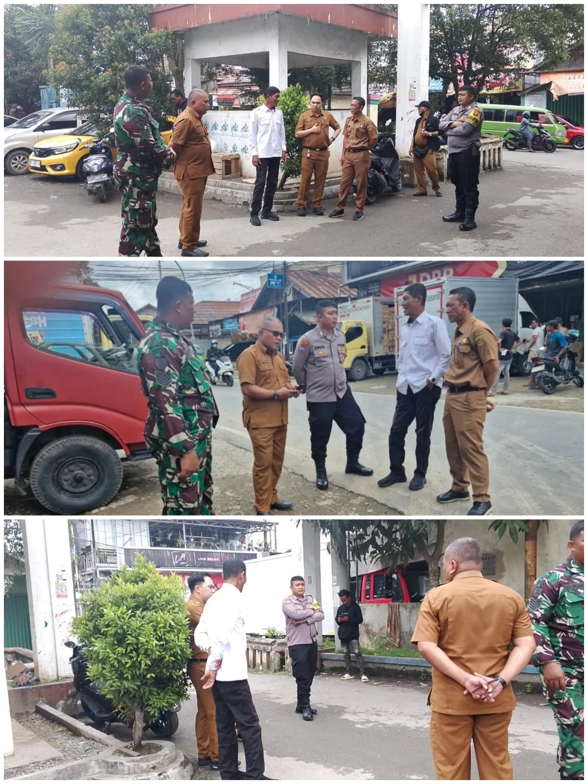 Peninjauan ke TPS Pasar Kedondong dan lokasi kegiatan Normalisasi Drainas