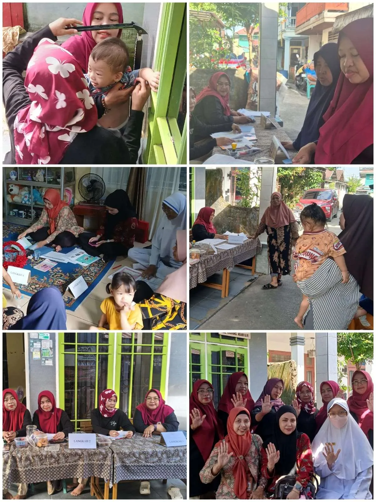 Pelaksanaan Pelayanan Kesehatan di Posyandu Anggrek Ungu Kelurahan Karang Asam Ilir
