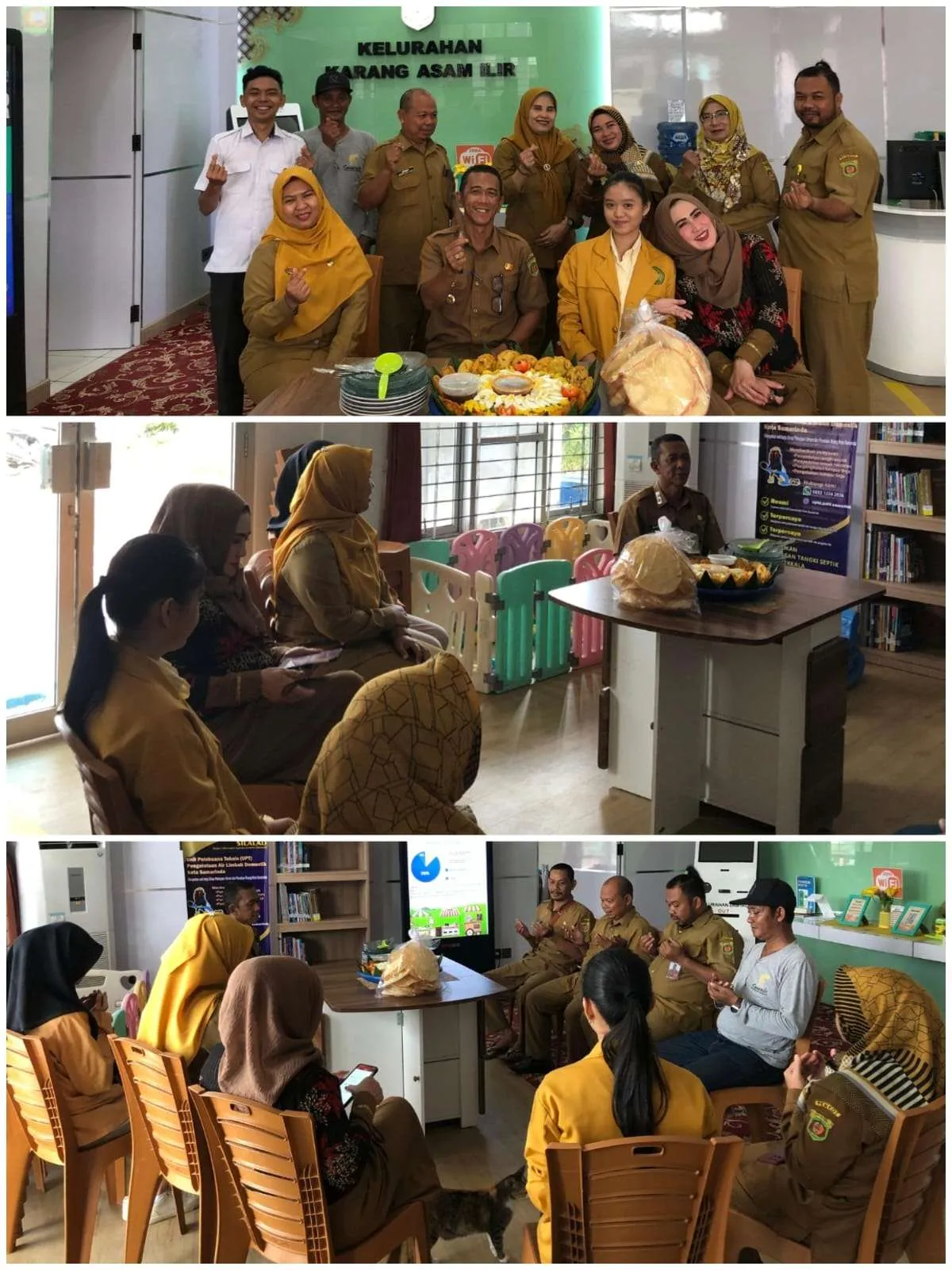 Perpisahan dengan Mahasiswi Magang Program Studi Ekonomi Pembangunan Universitas Mulawarman Samarinda 